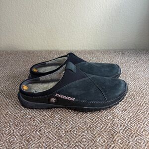 Timberland x Smartwool Power Lounger Clogs Sz 9 Black Suede Casual Outdoor Comfy